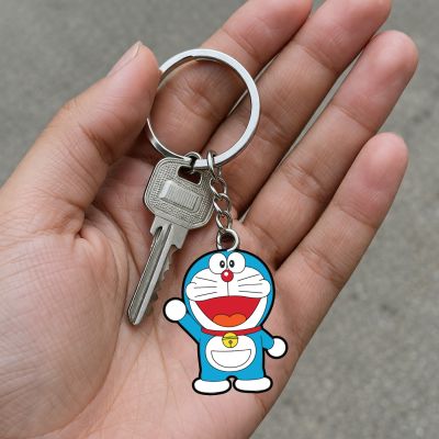 Doraemon key chain Acrylic Anime & Cartoon Theme Keychain For Bike & Car Birthday R